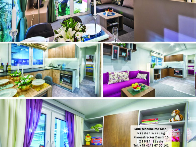 LARK mobile homes brochure, page 1
