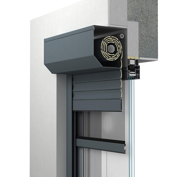 External roller shutters